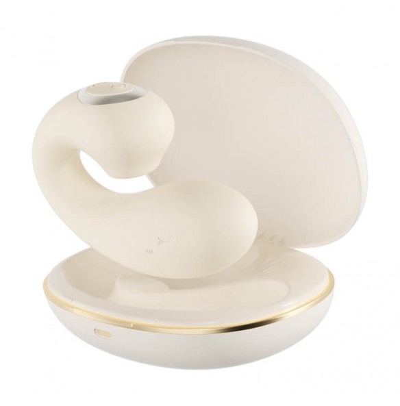 MizzZee - Naughty Whale Suction Wearable Vibrators (Chargeable - Beige) MizzZee - Naughty Whale Suction Wearable Vibrators (Chargeable - Beige)